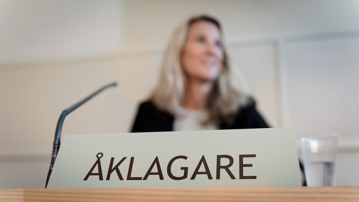 Bild på en åklagare