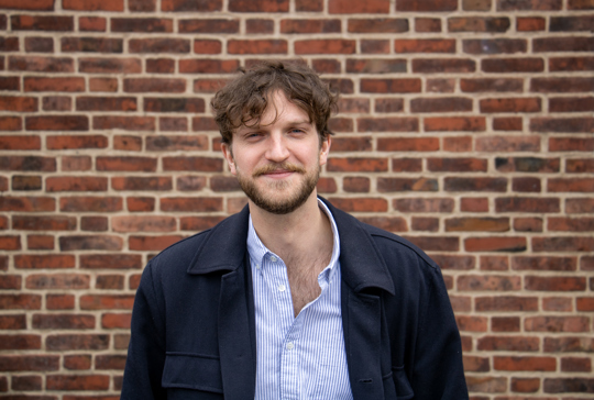 Pressbild på Oscar Björkenfeldt