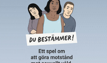 Affisch med texten Du bestämmer